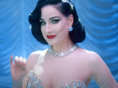 Deta Von Teese in Bejewelled 