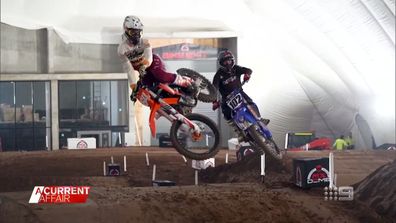 The ugly dust up behind the scenes of an indoor motocross development
