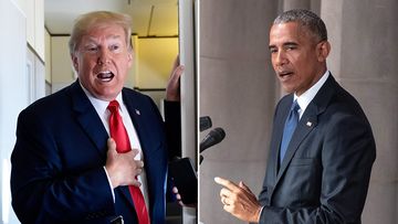 Former President Barack Obama said his successor President Donald Trump is "the symptom, not the cause" of division and polarisation in the US.