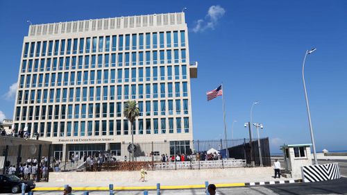 Another US diplomat has complained of mysterious health symptoms after hearing "undefined sounds" at her home, Cuban officials have confirmed. Picture: AP