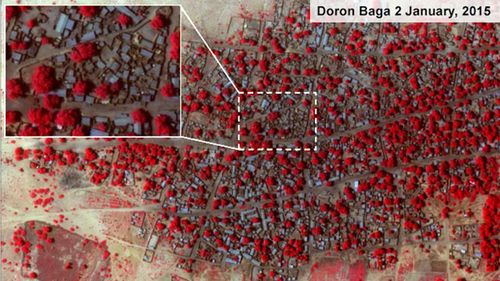 Satellite images show Boko Haram 'wiped town off the map'