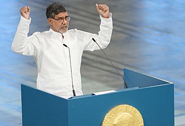 Who was the corecipient of the 2014 Nobel Peace Prize with Kailash Satyarthi?