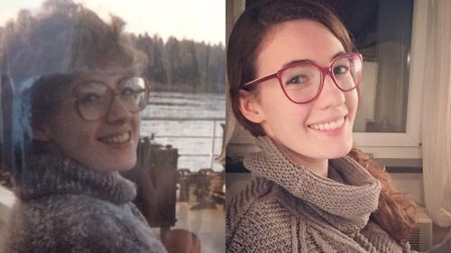 Woman shares startling resemblance to mother at age 25