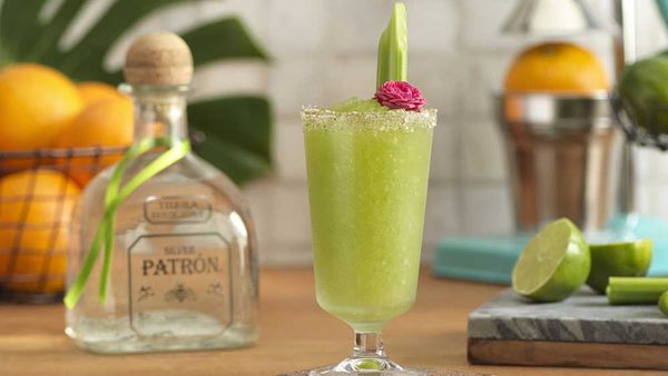Verde green cocktail 