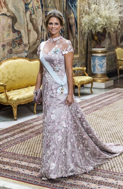 Swedish royals wear tiaras for Nobel Prize Kings Dinner inside palace