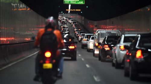 Sydney's M5 tunnel.