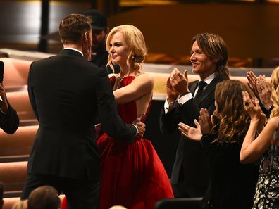Alexander Skarsgard, Nicole Kidman and Keith Urban (Photo by Michael Buckner/Variety/Penske Media via Getty Images)