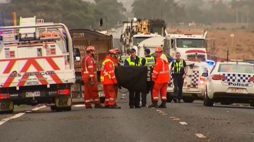 Emergency services were called to the scene just after 6am. (9NEWS)