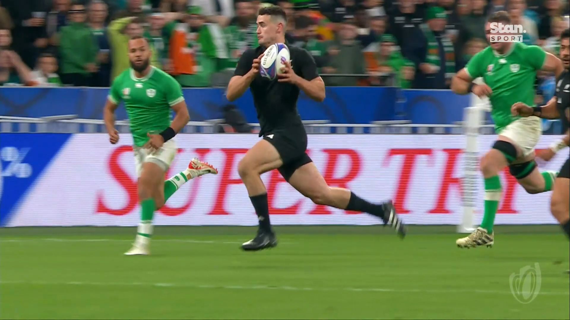 Rugby World Cup highlights: All Blacks ace explains 'freak's' match-swinging try