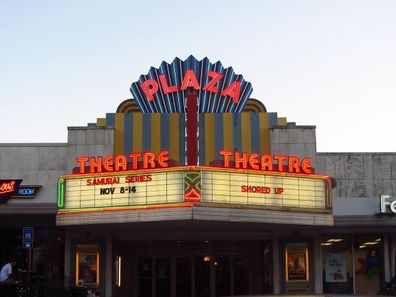 The Plaza Theatre in Atlanta, Georgia, USA
