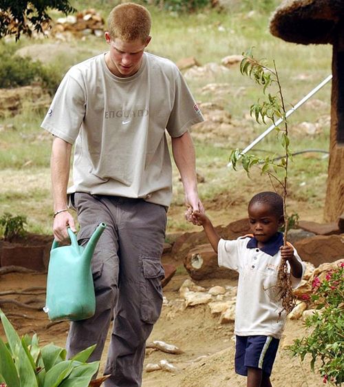 After meeting Mutsu, Prince Harry founded the charity Sentebale to help young people in Lesotho and Botswana affected by HIV. Picture: AAP.