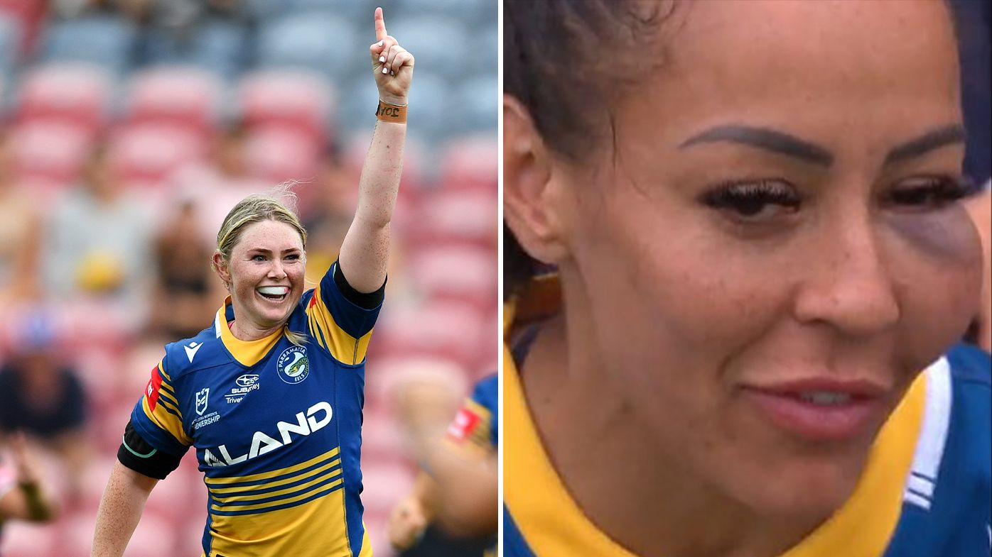 Maddie Studdon makes history with first-ever NRLW field goal as teammate cops brutal injury