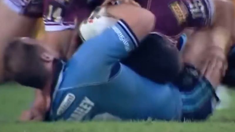 Webb batters Blues in Origin arena | Nine.com.au