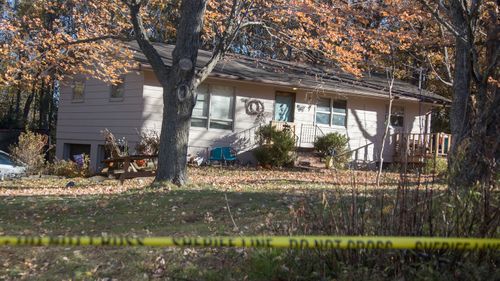 Barron County Sheriff's remained at the scene of the home where 13-year-old Jayme Closs lived with her parents James, and Denise.