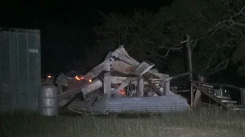 Fire destroys 100-year-old home in Queensland town Biarra