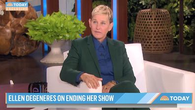 Ellen DeGeneres talks to TODAY's Savannah Guthrie