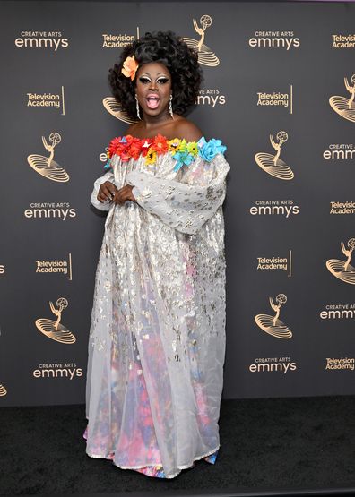 Bob The Drag Queen at the 2022 Creative Arts Emmy Awards press room held at the Microsoft Theater on September 3, 2022 in Los Angeles, California.