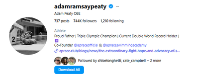 Adam Ramsay changed his name following his marriage to Holly Ramsay.