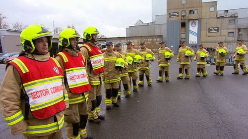 A range of recruits including an ex origin star, a gymnast and a soldier completed their firefighter training.