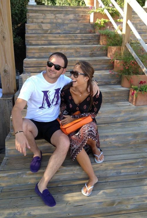 Ms Basaran and her future husband Murat Gezer. (Facebook)