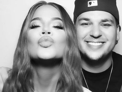 Khloé Kardashian and Rob Kardashian