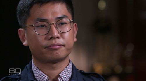 Wang 'William' Liqiang told his story to 60 Minutes.