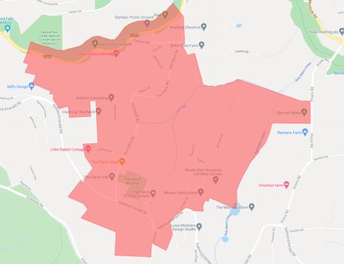 yarra valley water warning Kallista The Patch