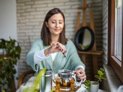 Tea, drinking tea