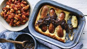 Will and Steve's toad in the hole with onion gravy