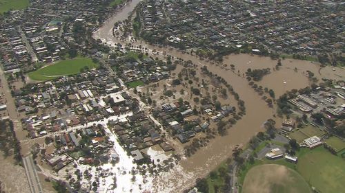 The last really big flood in the Maribyrnong area was in 1974.