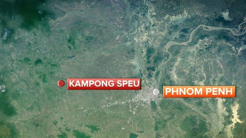 Kampong Speu is located west of Phnom Penh. (Supplied)