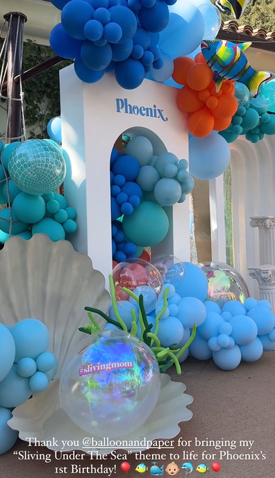 Inside Paris Hilton's 1st birthday party for son Phoenix 