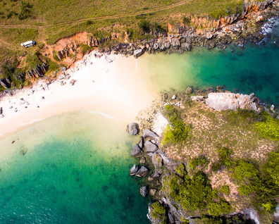 Tropical paradise in East Arnhem Land, Northern Territory