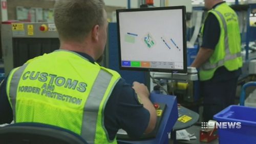 The vision comes as Queensland Police claim the state's online drug trade is seeing dealers take advantage of addicts to rob, bash and rip them off. Picture: 9NEWS.