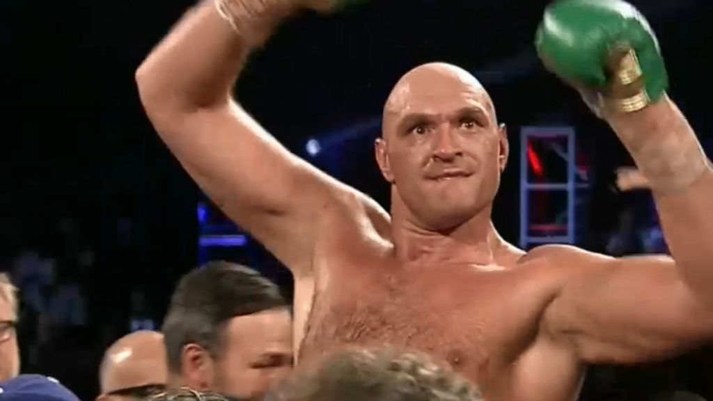 Boxing champion Tyson Fury confirms talks with UFC