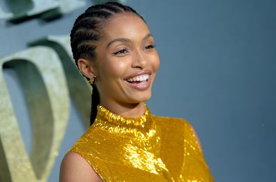 Yara Shahidi attends the world premiere of the Disney+ Original "Peter Pan & Wendy" at the Curzon Cinema Mayfair on April 20, 2023 in London 