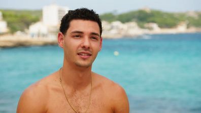 Jason has his sights set on his ex-girlfriend as he prepares to enter the Love Island Australia Villa.