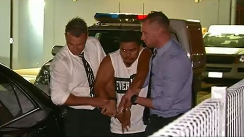 A man has been arrested over an armed robbery at Kedron last week.