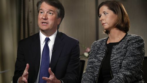 Brett Kavanaugh and his wife Ashley spoke to Fox News about the sexual assault allegations dogging Mr Kavanaugh's nomination to the Supreme Court.