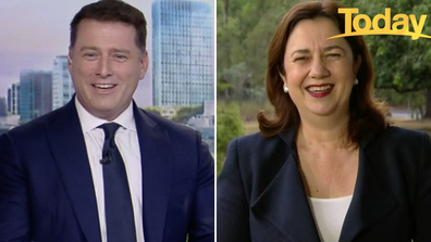 The admission left Annastacia Palaszczuk in stitches.