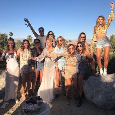 Bec Judd, Nadia Bartel, Lauren Phillip, Lana Wilkinson, Pia Muehlenbeck, Jessie Murphy, and Brooke Hogan