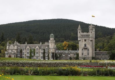 ABERDEEN, SCOTLAND - SEPTEMBER 20:  A general view of Balmoral Castle as Queen Elizabeth holds a private audience on September 20, 2017 in Aberdeen Scotland. (Photo by Andrew Milligan - WPA Pool/Getty Images)