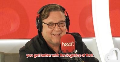 Russell Crowe on Heart Radio