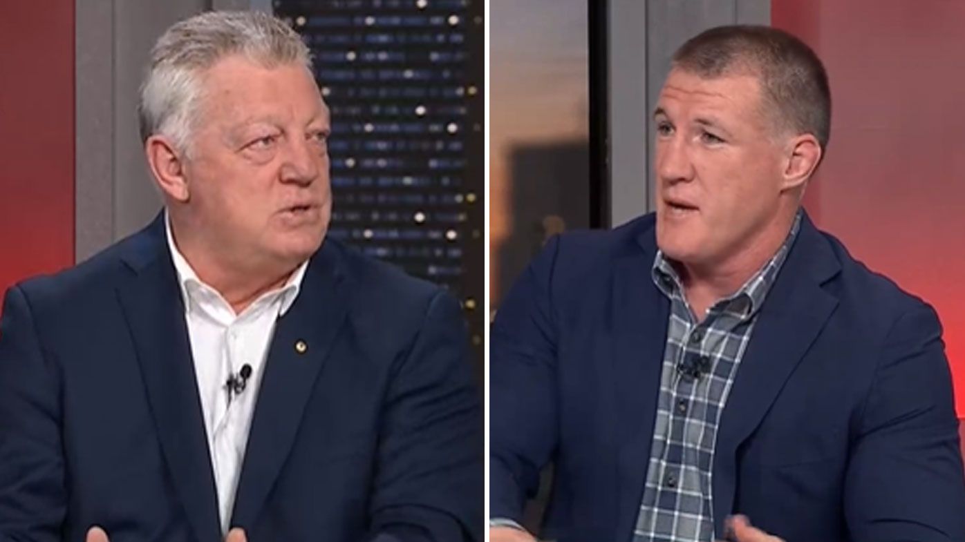 Phil Gould, Paul Gallen clash over NRL bias claims after coaches take aim at officiating 