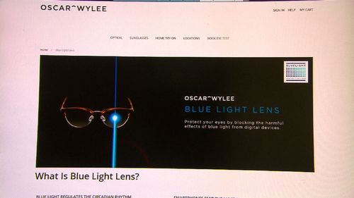News Australia blue light blocking lenses optometrists scientific evidence 