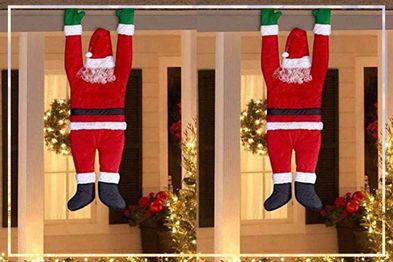 9PR: Christmas Hanging Santa Decoration﻿