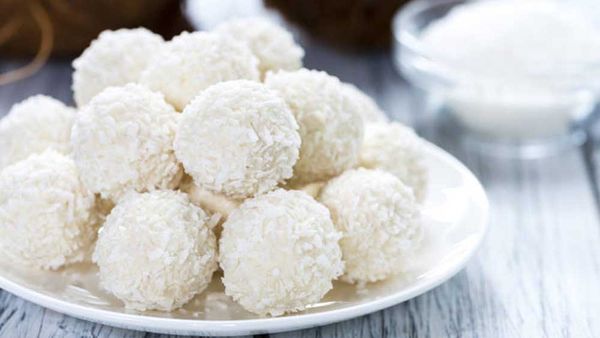 F45 Vanilla hemp seed protein balls afternoon snack recipe