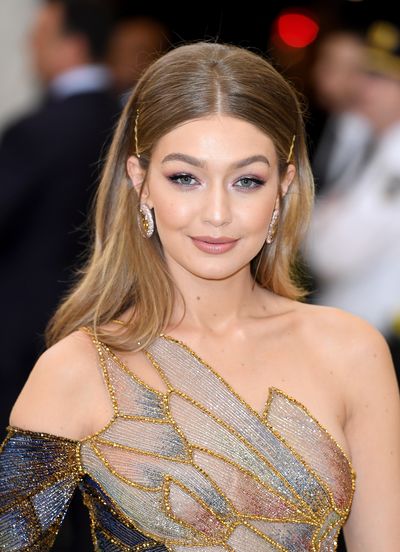 <p>Gigi Hadid&nbsp;was a walking piece of art at this year's Met Gala, shimmering down the red carpet in a multicolored, asymmetrical gown from Versace.&nbsp;</p>
<p>Although the supermodel's designer frock may out of reach for most of us mere mortals, her hair accessory certainly isn't. Hadid used a sleek pair of metallic hair slides to keep her tresses in place for fashion's biggest night out and the best part? They are priced at just under $10.</p>