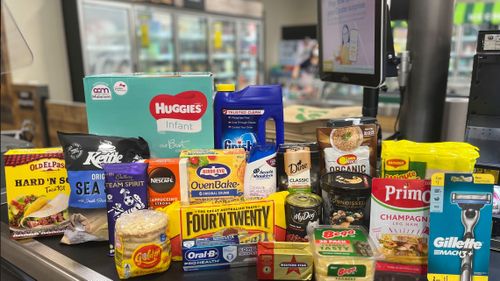 A selection of the items included in Woolworths' latest rewards offer.