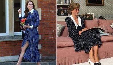 Kate Middleton Princess Diana tribute